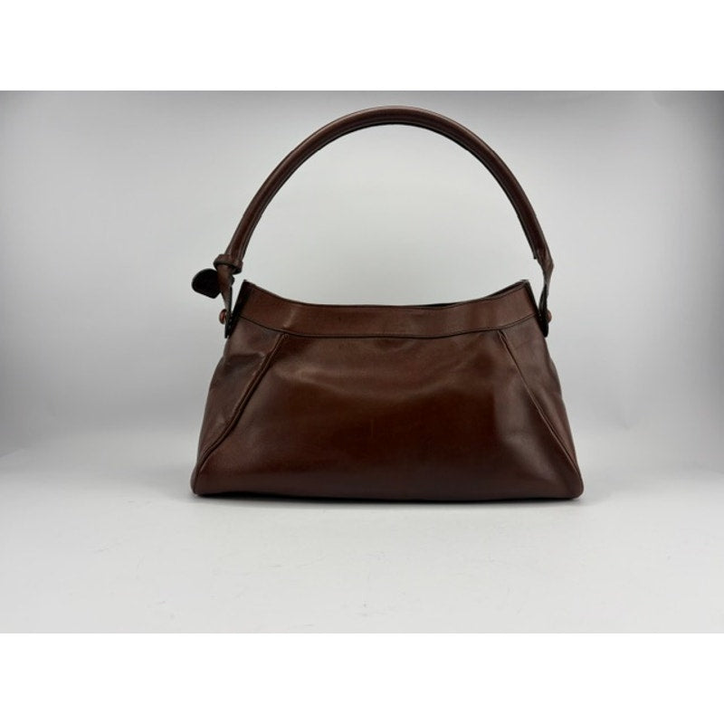 Delvaux Brown Leather One-Shoulder Bag — Autumn 2009 Collection, Made in Belgium