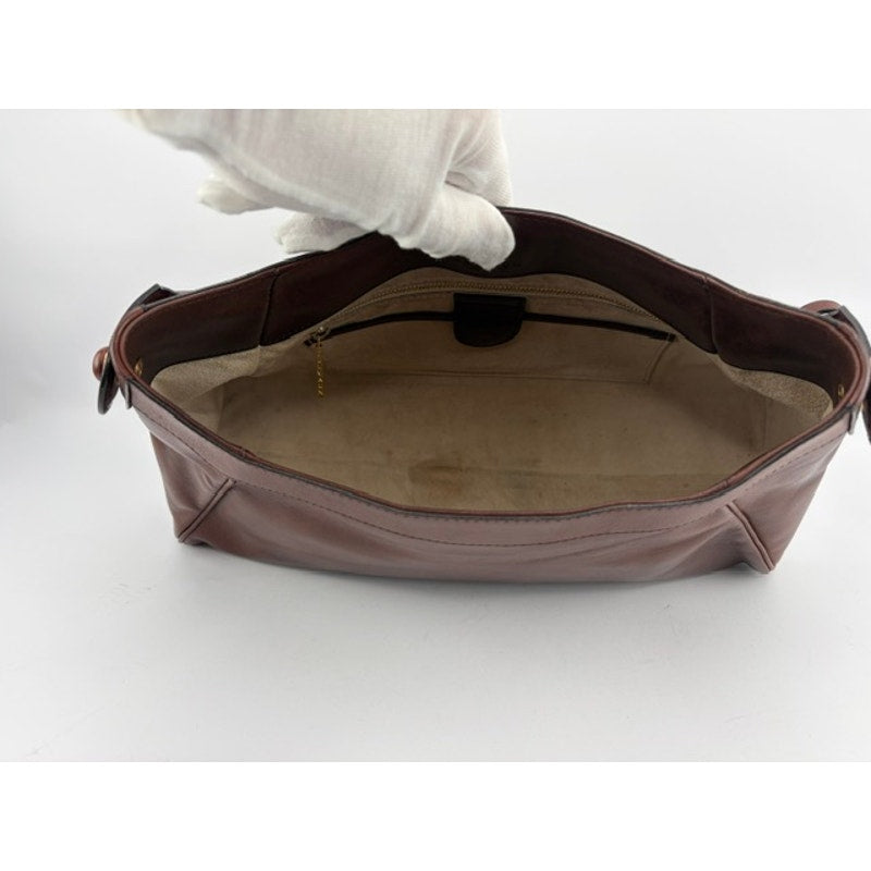 Delvaux Brown Leather One-Shoulder Bag — Autumn 2009 Collection, Made in Belgium