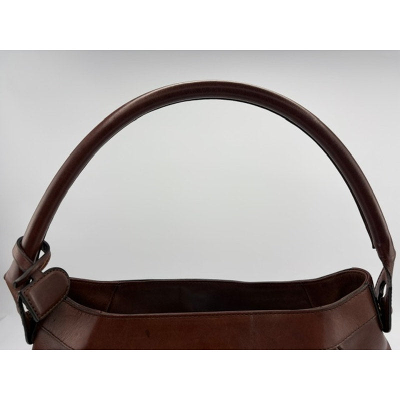 Delvaux Brown Leather One-Shoulder Bag — Autumn 2009 Collection, Made in Belgium