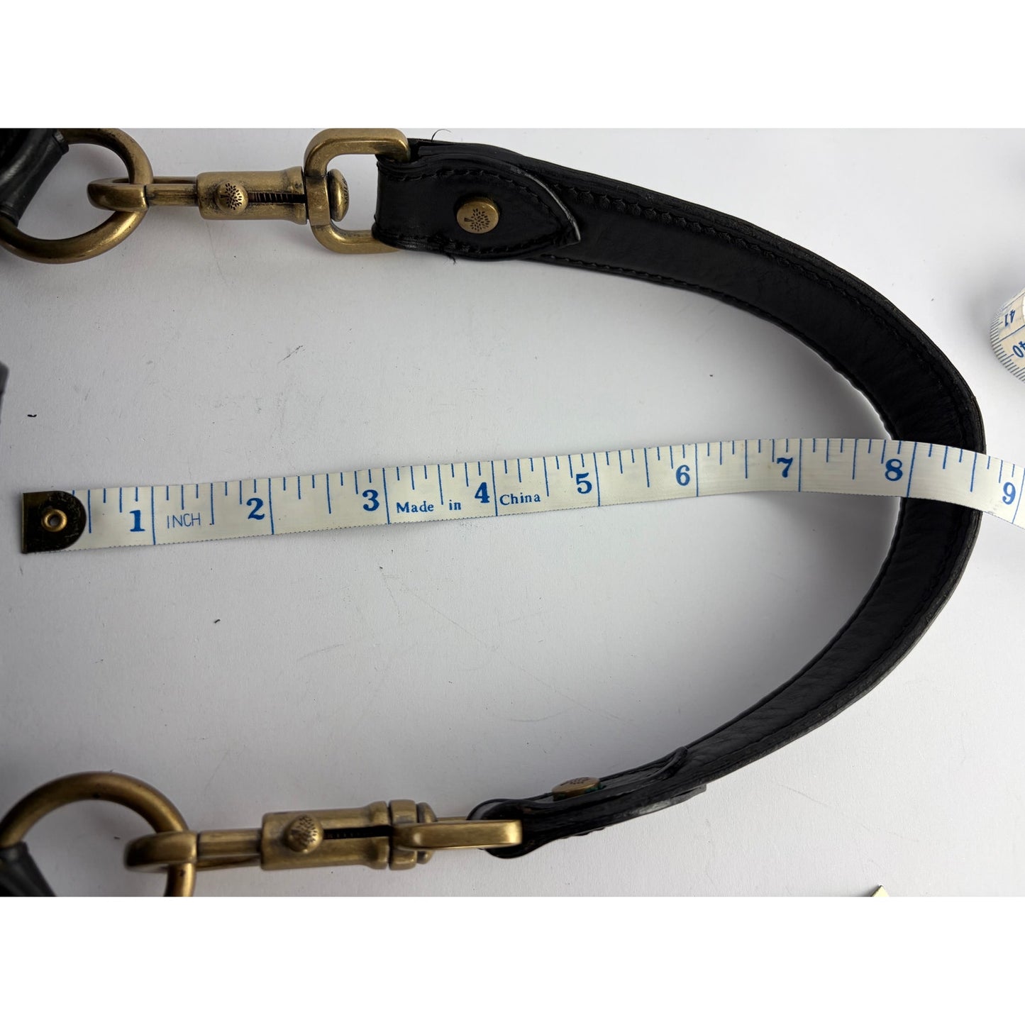 Mulberry Vintage Emmy Black Grained Leather Shoulder Bag Brass Hardware Twin Turnlock